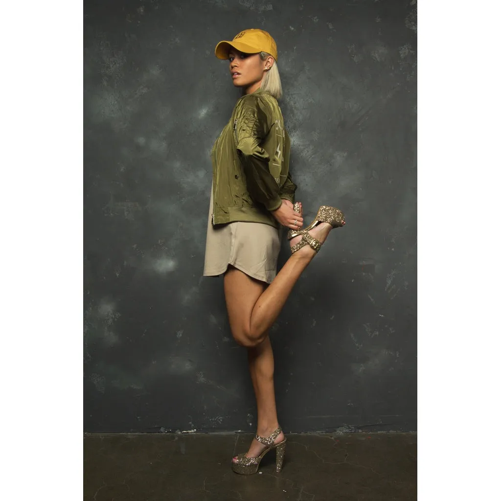 Essential Bomber Jacket (Olive)