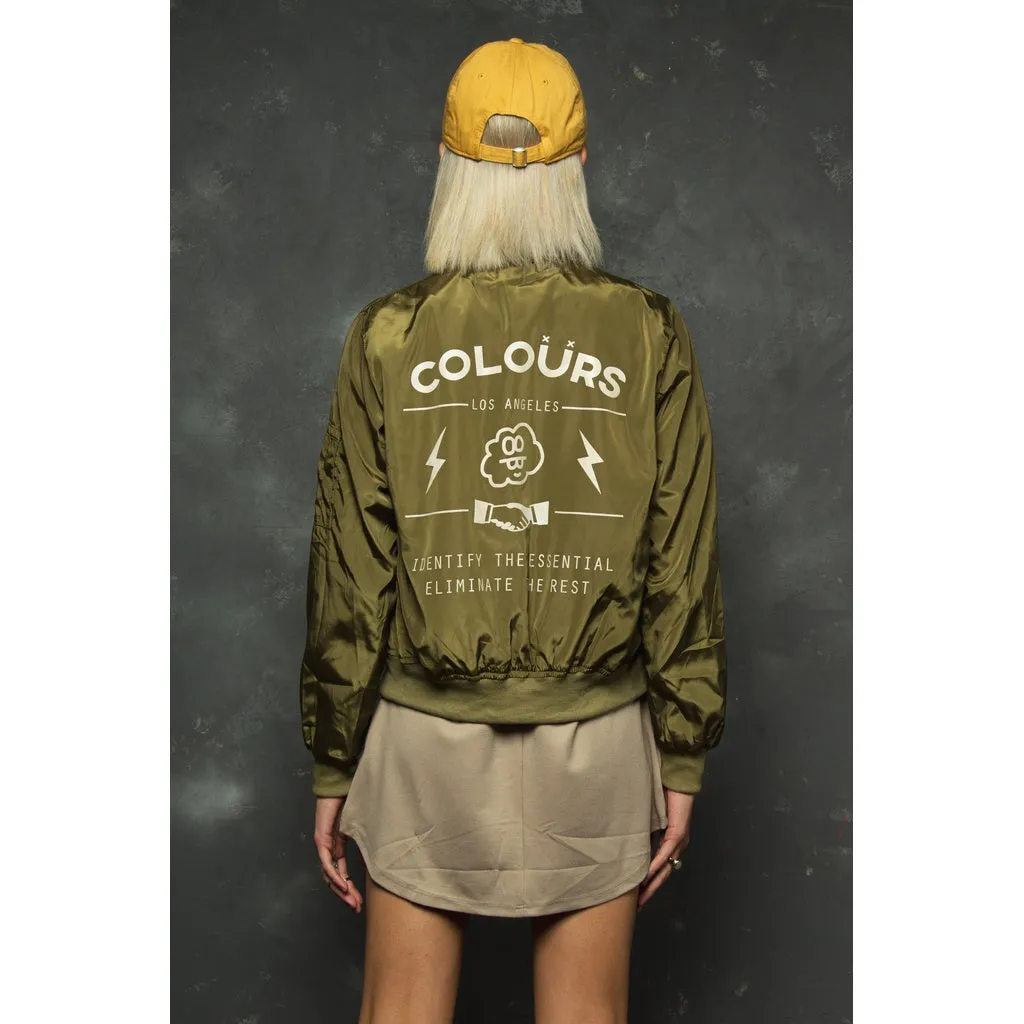 Essential Bomber Jacket (Olive)
