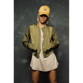 Essential Bomber Jacket (Olive)