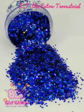 E.T. The Extra-Terrestrial - Glitter - Dark Blue Glitter