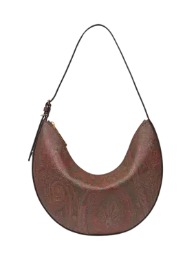 Etro, Medium Essential Hobo Bag, Femme, Marron