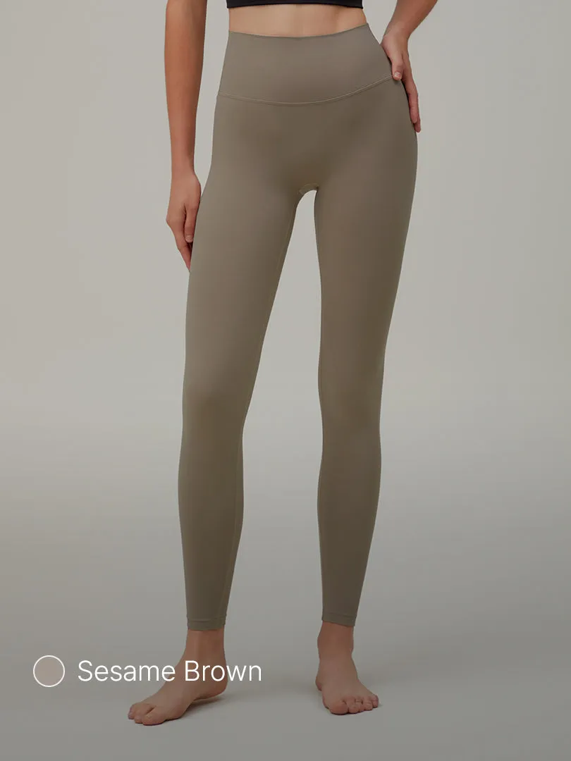 Euro-Sense Brushed Fleece Ankle Length Leggings