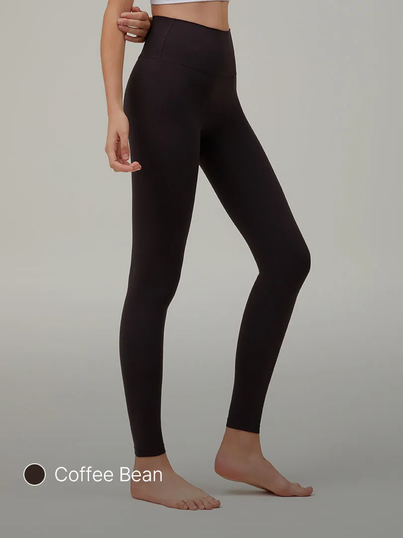 Euro-Sense Brushed Fleece Ankle Length Leggings