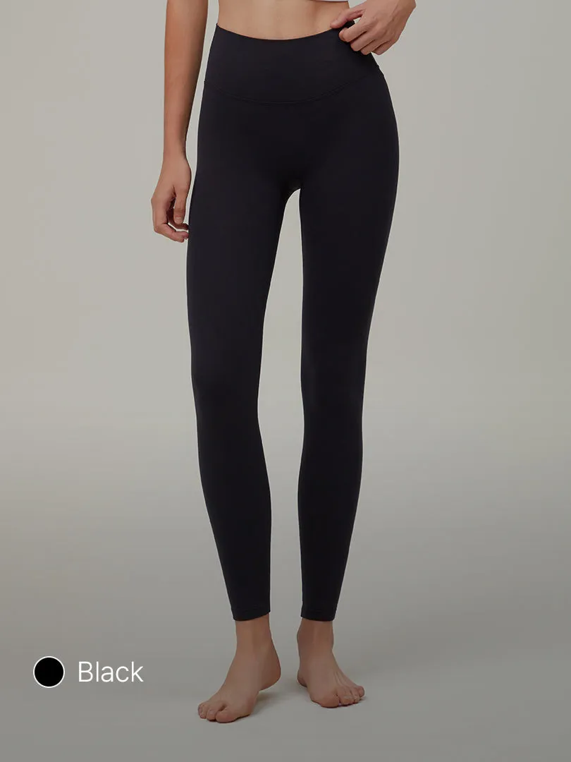 Euro-Sense Brushed Fleece Ankle Length Leggings