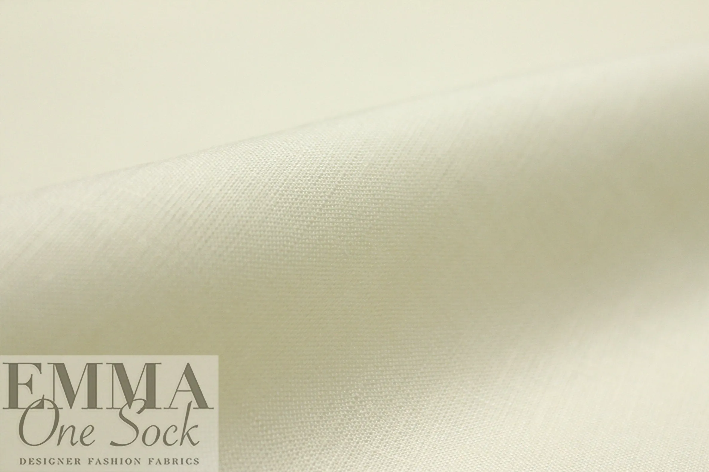 European all linen lightweight woven - ivory