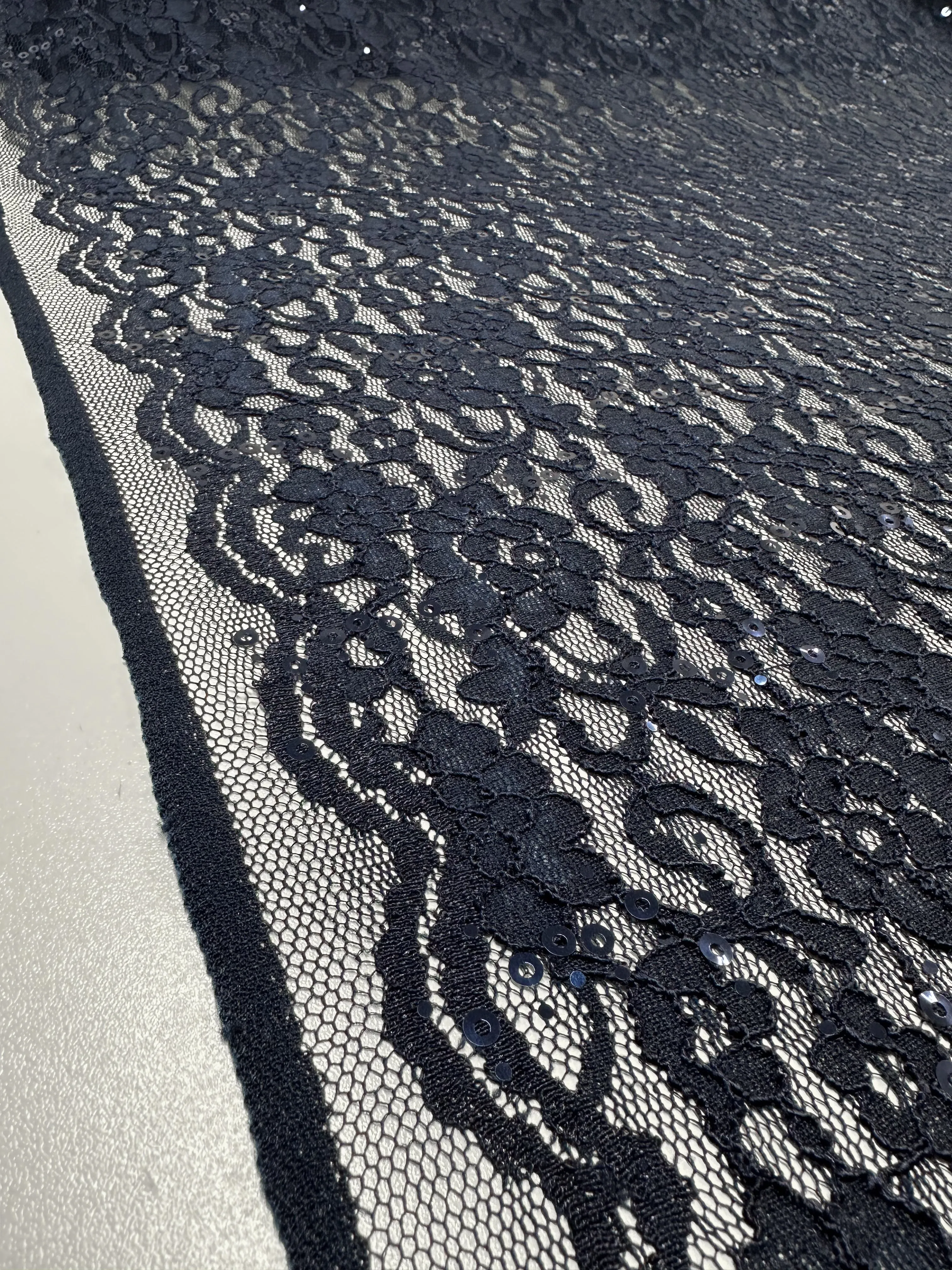 Evening Lace - Night Sky - 145cm