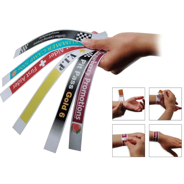 Event Wristbands - Unprinted sample