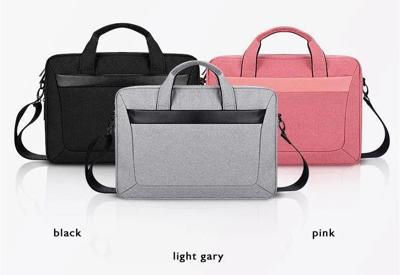 Executive 2 In 1 Laptop Shoulder Bag -Black