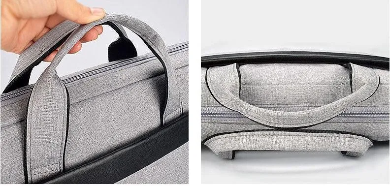 Executive 2 In 1 Laptop Shoulder Bag -Black