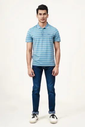 EXECUTIVE POLO AQUA BLUE