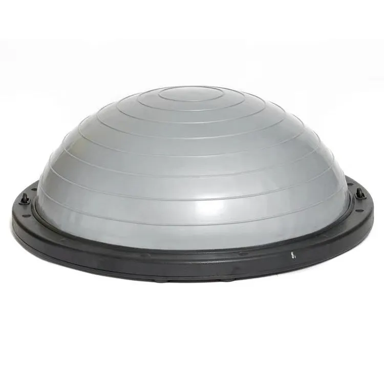 Explosion-proof Yoga Ball Sport Fitness Ball Balance Ball , Diameter: 60cm(Silver)