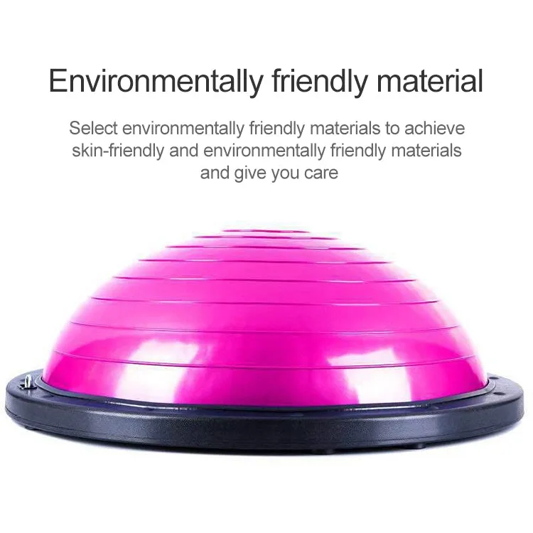 Explosion-proof Yoga Ball Sport Fitness Ball Balance Ball , Diameter: 60cm(Silver)