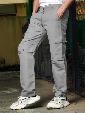 Ezy 2in1 Linen Joggers - Steel Grey