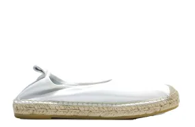 Fabio Rusconi Women’s White Leather Espadrille 22000