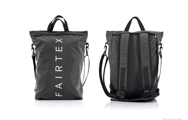 FAIRTEX BAG12 TRAINING GYM SPORT BAG BACKPACK Black 45 x 28 x 17 cm
