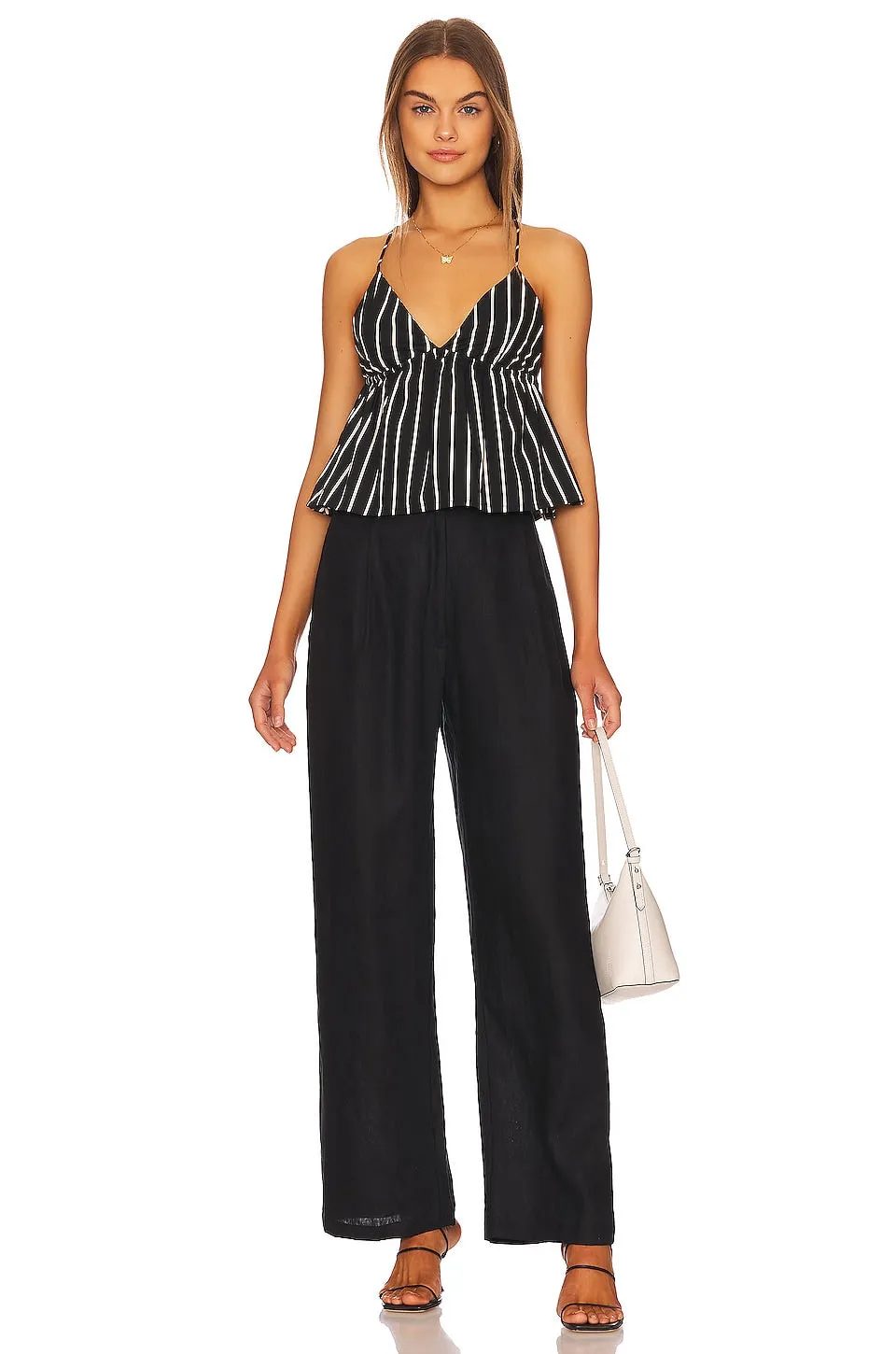 FAITHFULL THE BRAND El Toro trousers, black