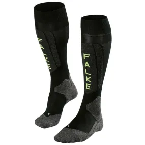 Falke Skiing 5 Knee High Socks - Black Lightning