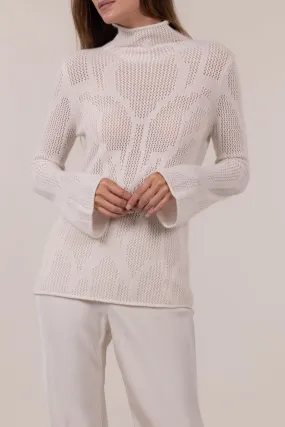 FANCY MESH TOP