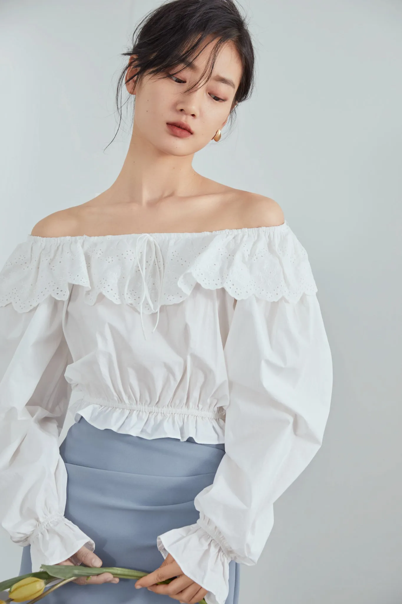 Fansilanen | Yolande Off Shoulder Top