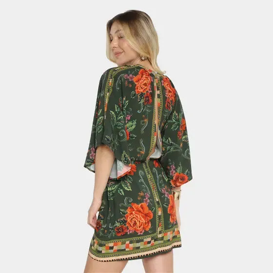 FARM FLOR REALEZA SHORT DRESS