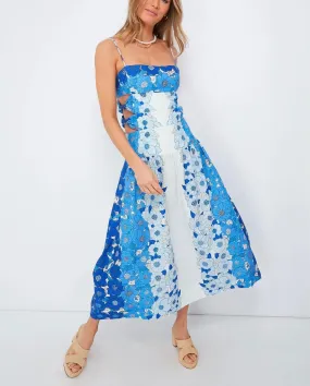 Farm Rio Blue Midi