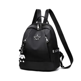 Fashion Women's Travel PU Leather Backpack / Large-Capacity Female Shoulder Bag