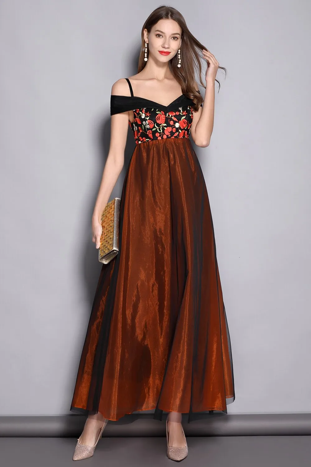 FashionSierra - Sexy Off the Shoulder Elegant Party Prom Long Runway Dresses