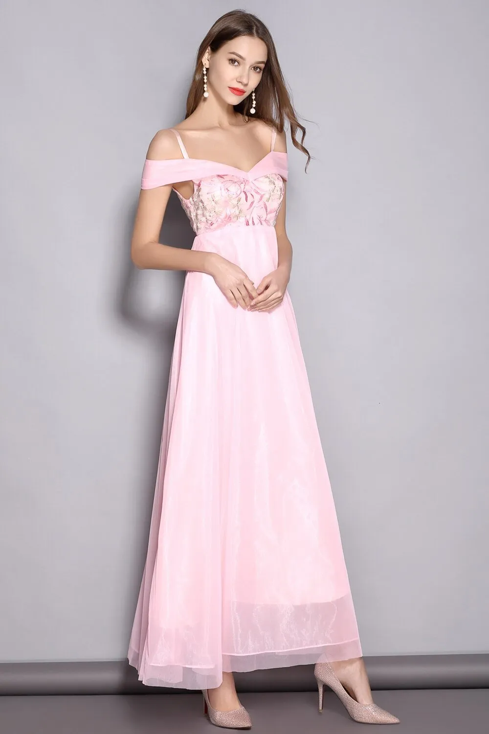 FashionSierra - Sexy Off the Shoulder Elegant Party Prom Long Runway Dresses