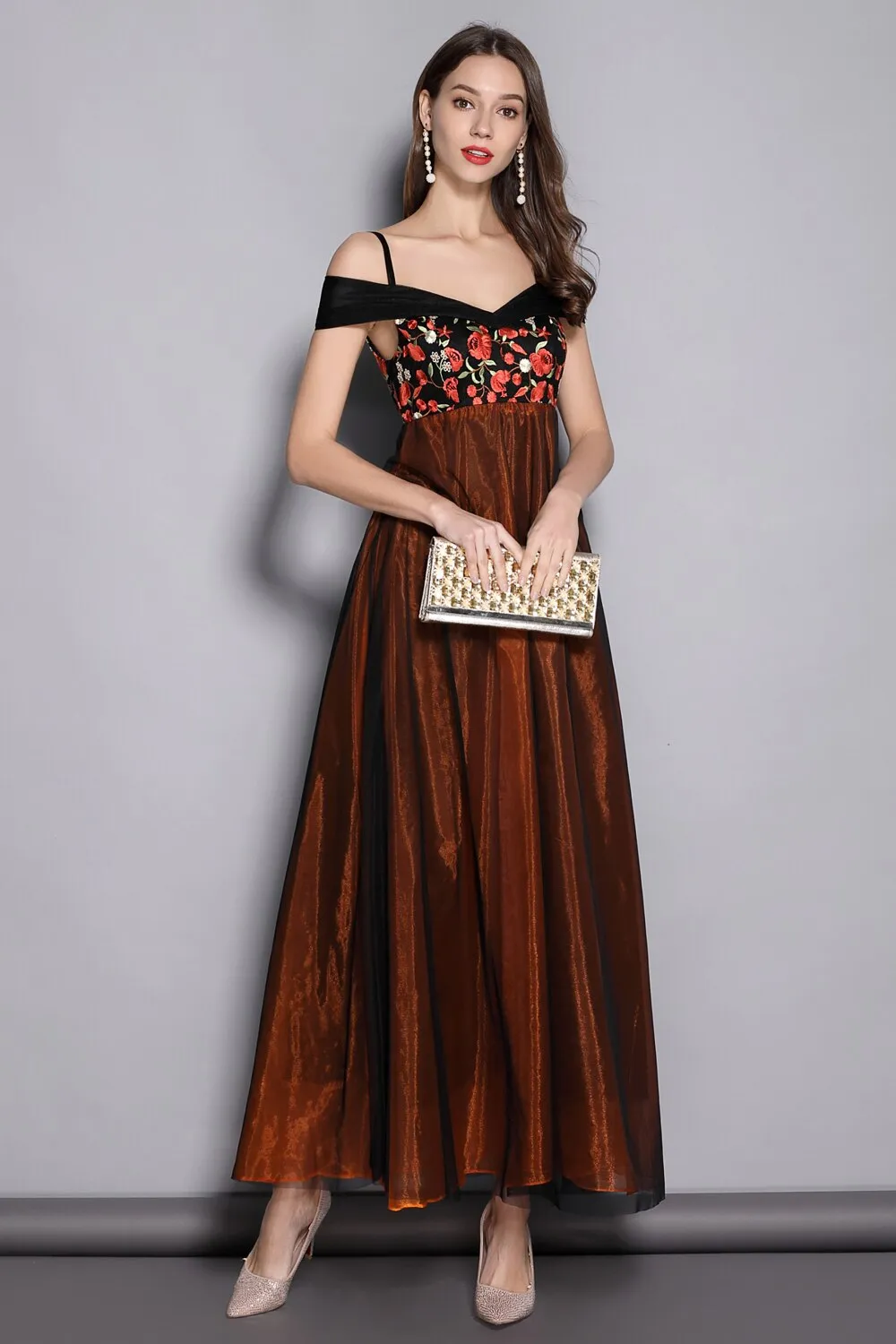 FashionSierra - Sexy Off the Shoulder Elegant Party Prom Long Runway Dresses