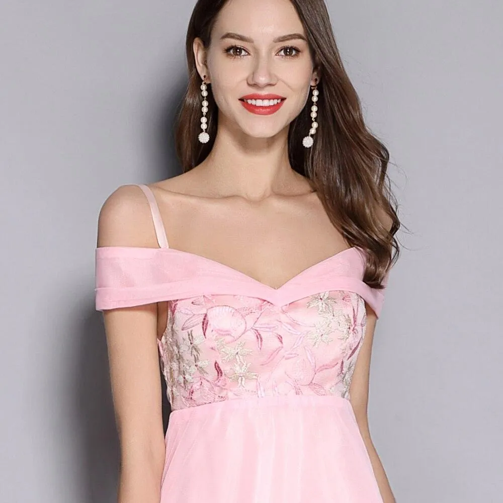 FashionSierra - Sexy Off the Shoulder Elegant Party Prom Long Runway Dresses