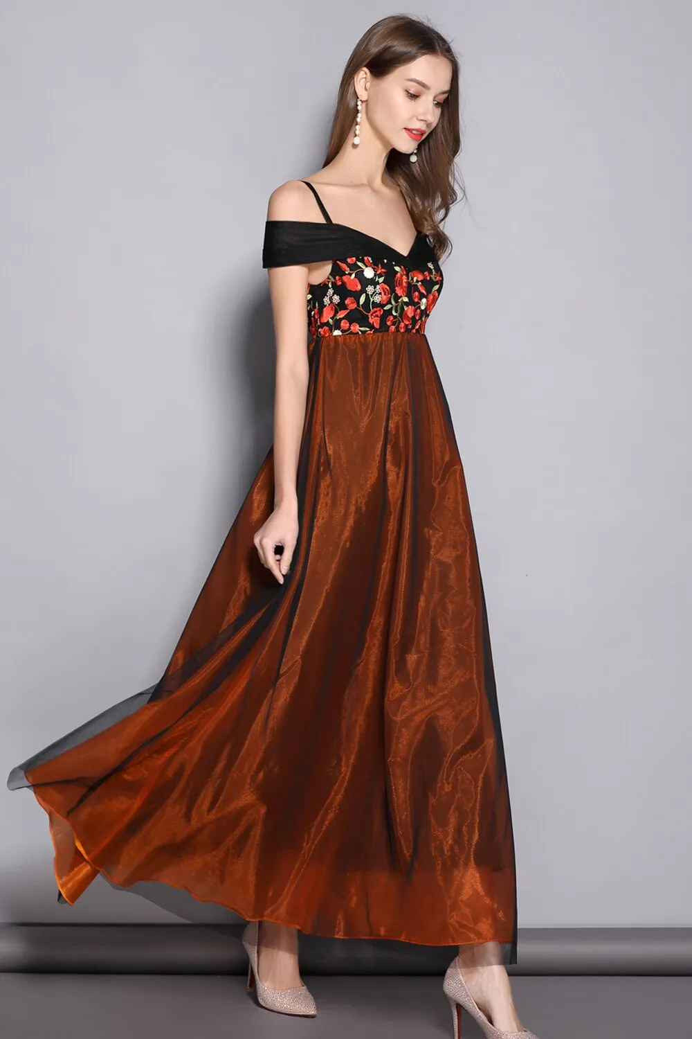 FashionSierra - Sexy Off the Shoulder Elegant Party Prom Long Runway Dresses