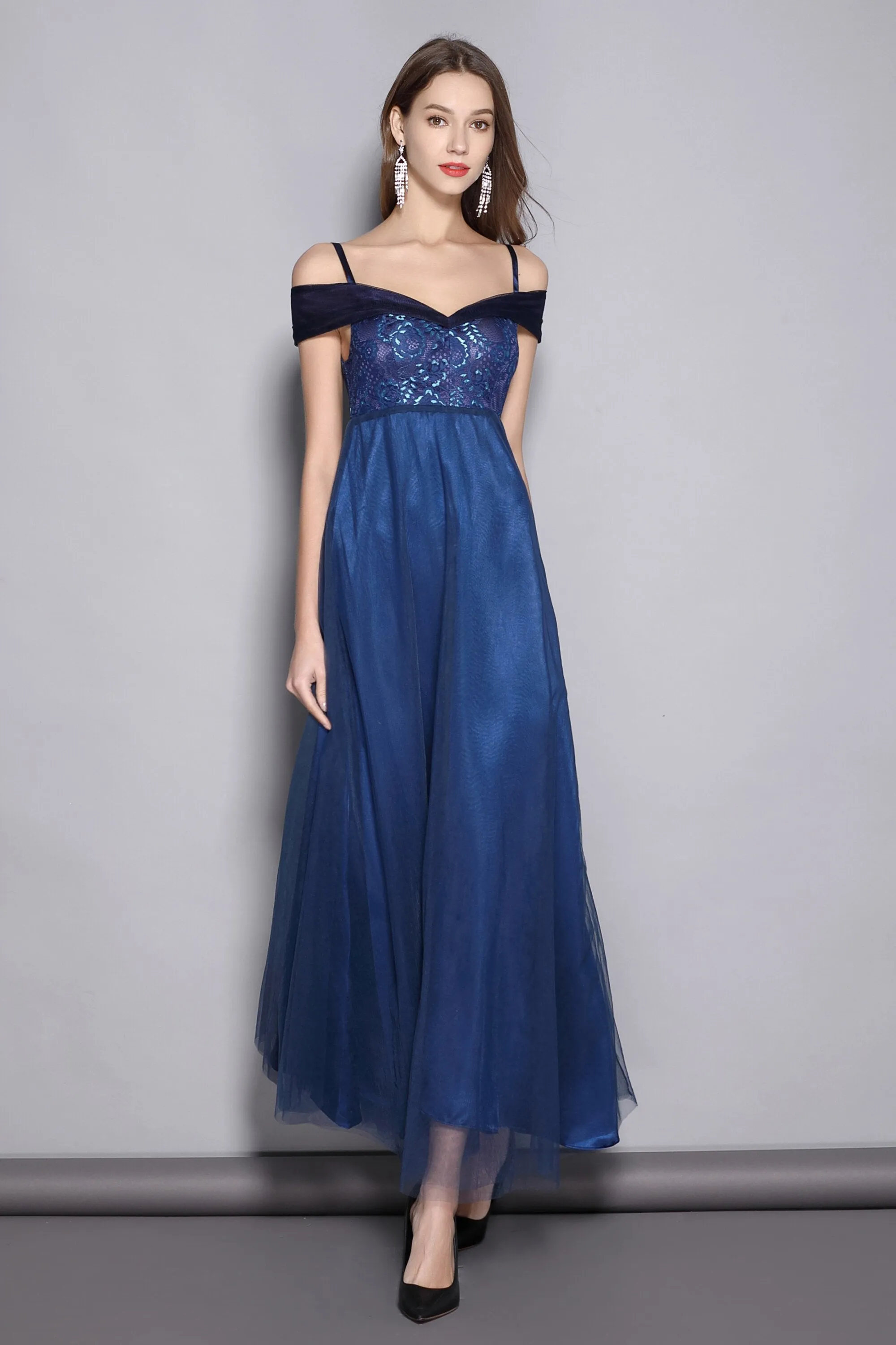 FashionSierra - Sexy Off the Shoulder Elegant Party Prom Long Runway Dresses