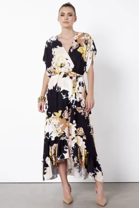 Fate   Becker - Secret Life Wrap Dress - Shadow Floral