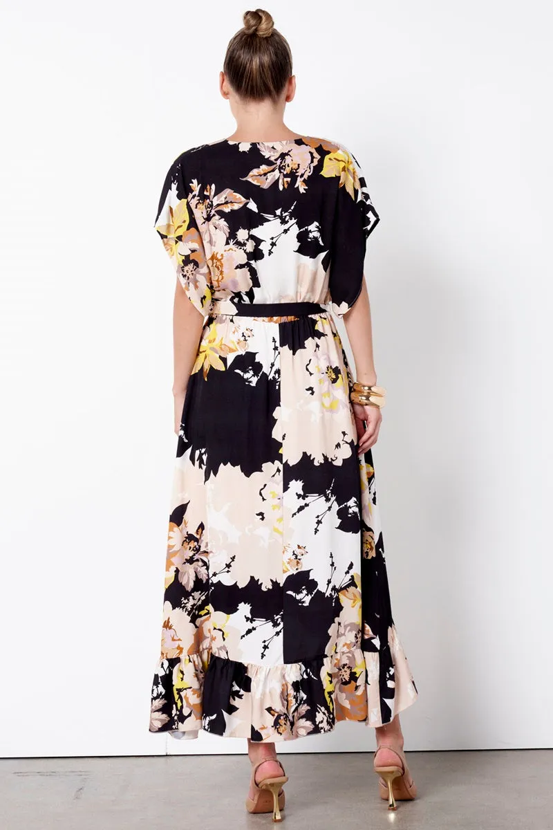Fate   Becker - Secret Life Wrap Dress - Shadow Floral