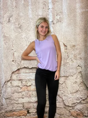 Faux suede leggings