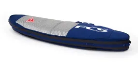 FCS Double Travel Cover Fun Board Bag-Deep Ink-6'3"