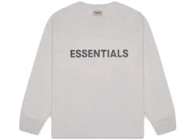 Fear Of God ESSENTIALS Long Sleeve T-Shirt Heather Oat