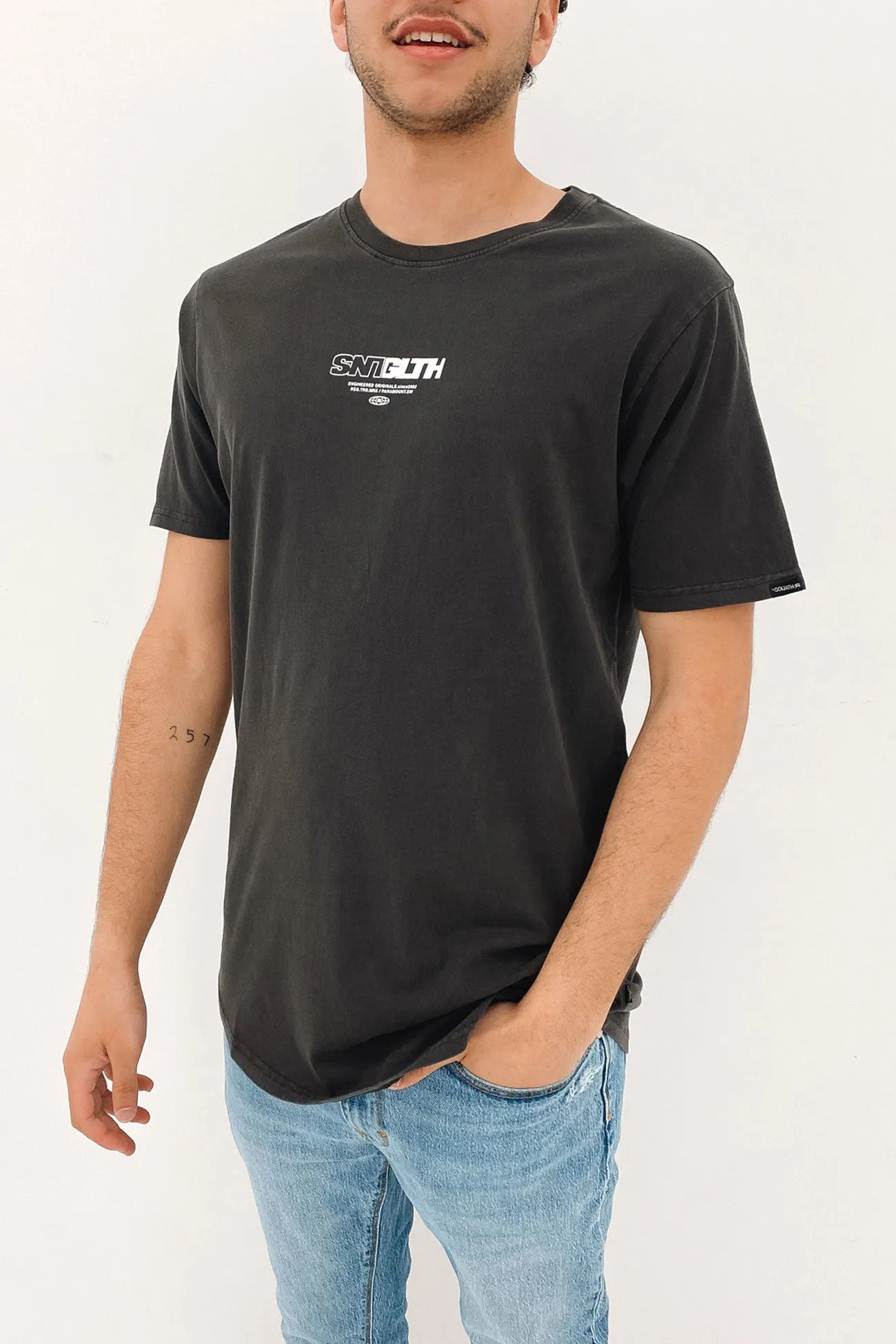 Fiddy Tee Washed Black