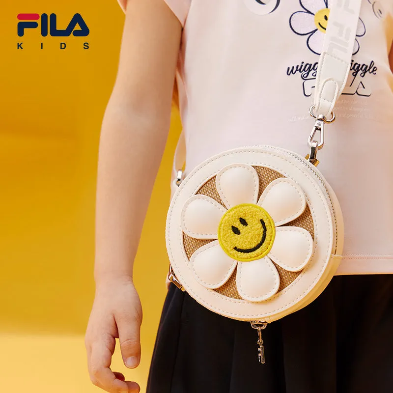 FILA KIDS x WIGGLE WIGGLE ORIGINALE Girls Messenger Bag in White