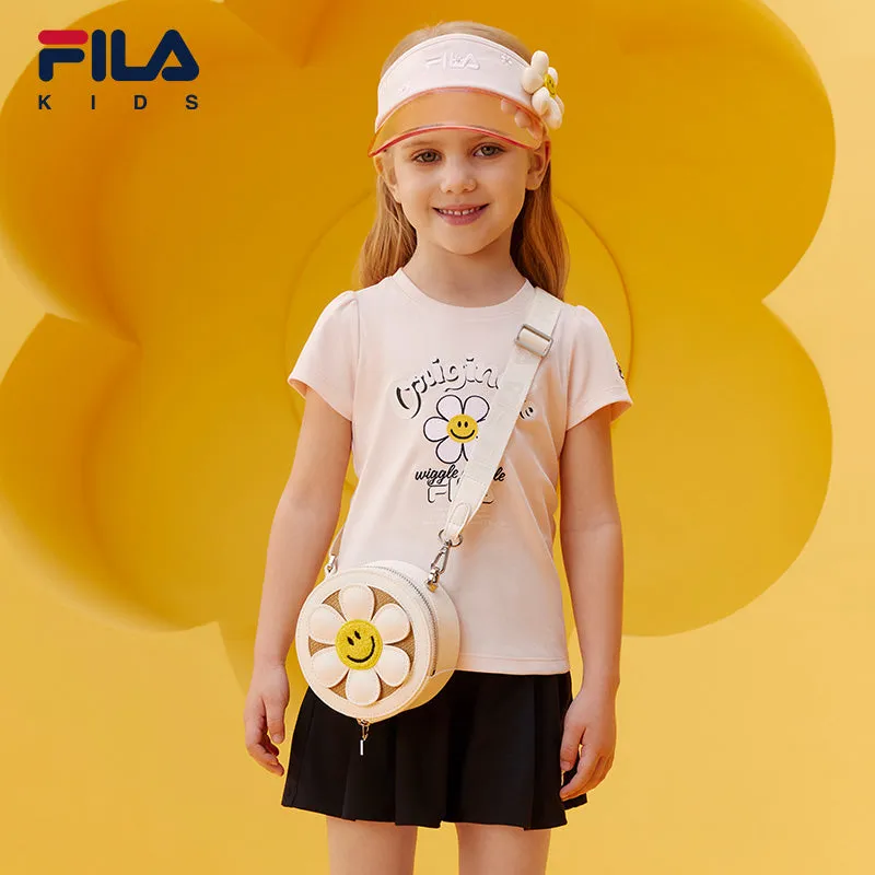 FILA KIDS x WIGGLE WIGGLE ORIGINALE Girls Messenger Bag in White