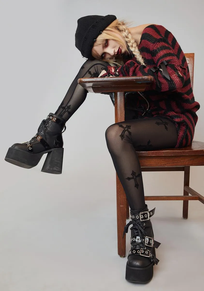 Finding Demons Combat Boots