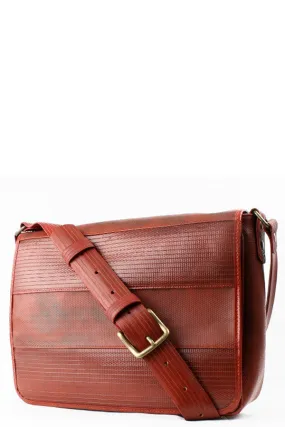 Fire Hose Messenger Bag | Fire Fighters Charity