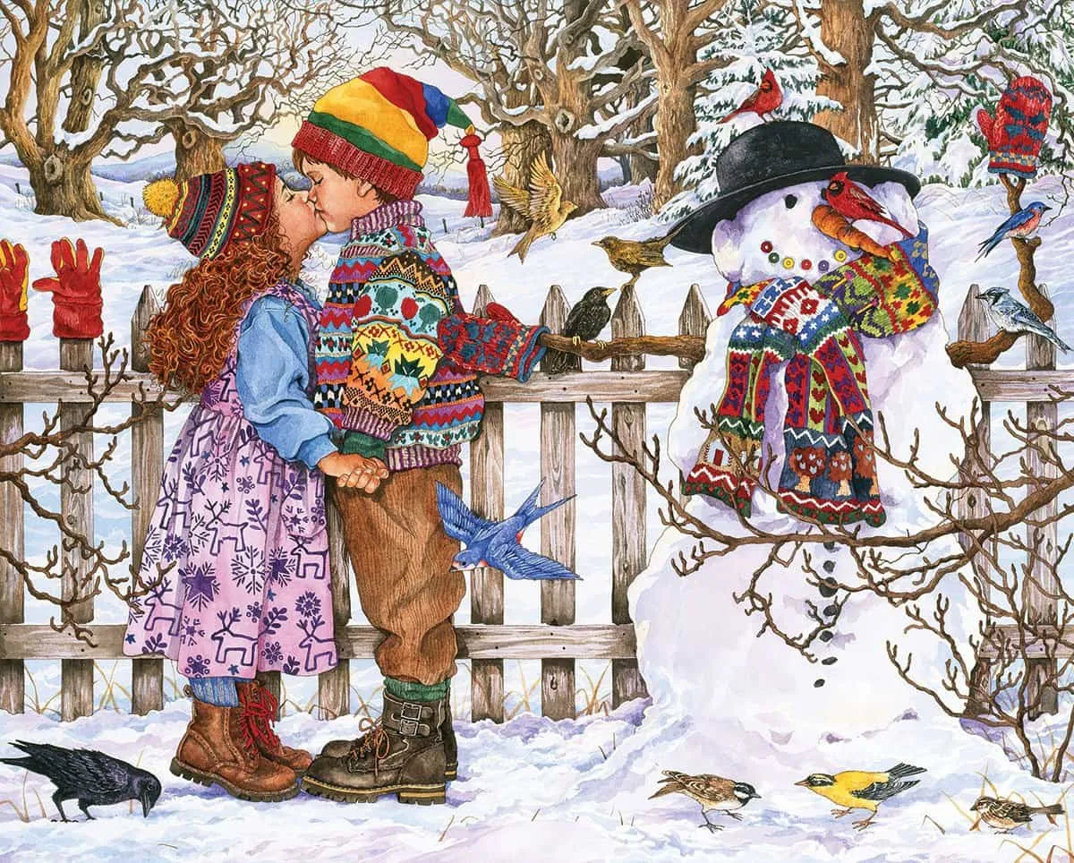 First Kiss 1000pc Puzzle