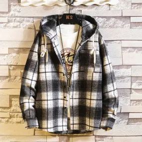 Flannel Fleece Casual Long-Sleeved Shirt