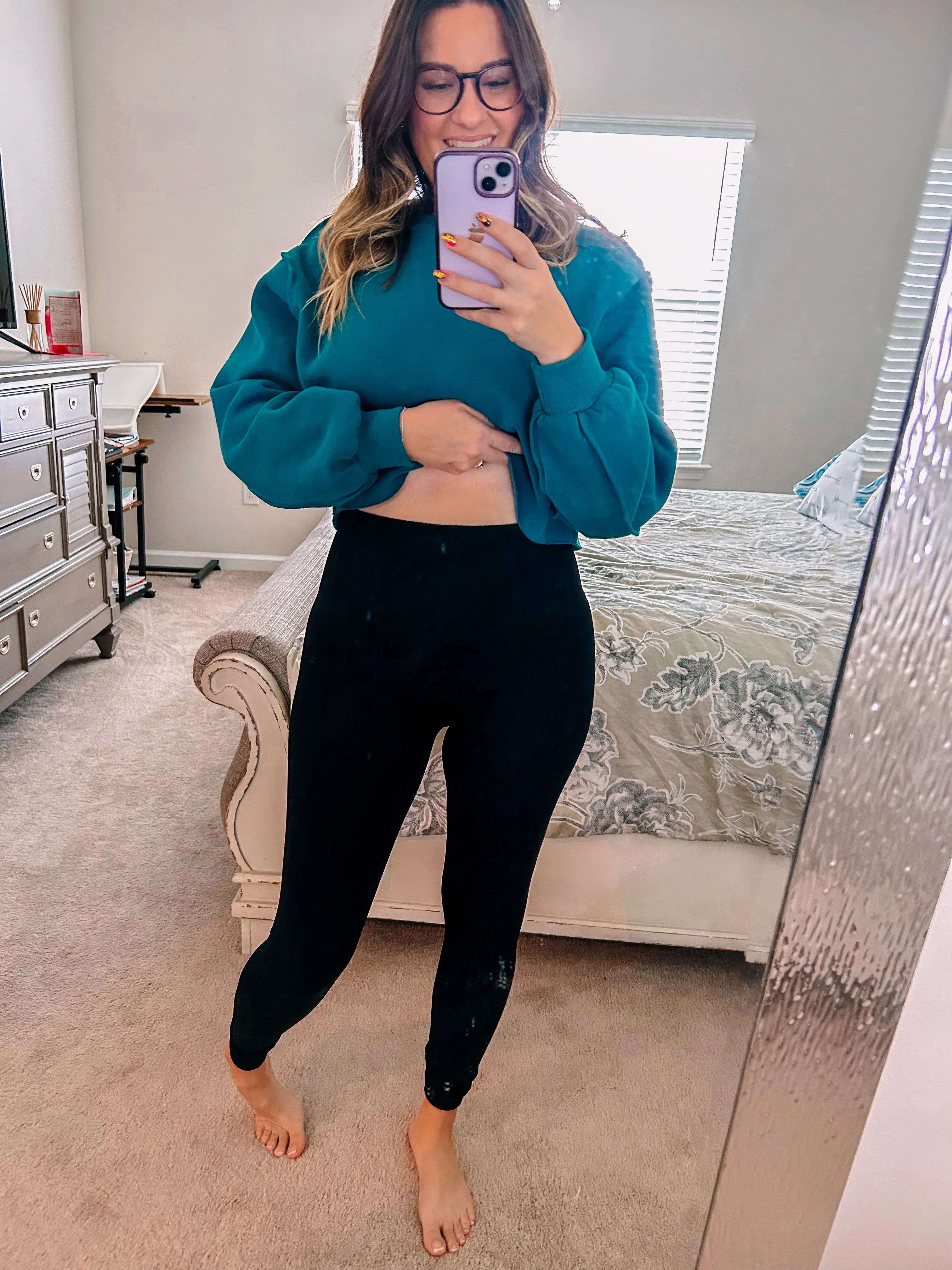 Fleece Lined Tummy Control Leggings