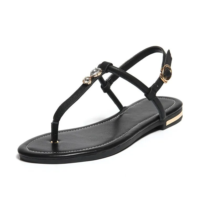 Flip-flop flat sandals
