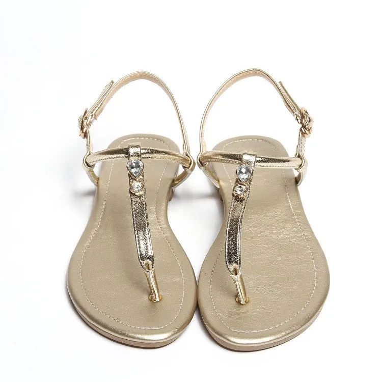 Flip-flop flat sandals