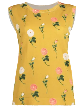 Floral Crewneck Shell