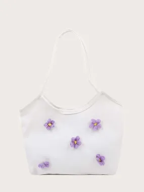 Floral Decor Tote Bag