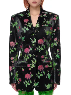 Floral Print Blazer (17JK-ROSE-PRINTS)